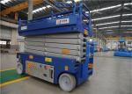 Convenient Rough Terrain Scissor Lift Multilevel Folding Arm Combination Design