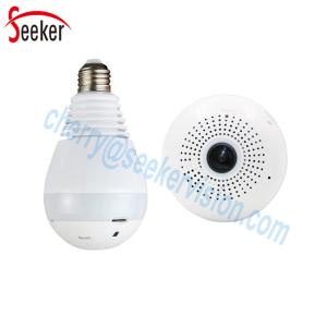China 360 Degree 1080P P2P WiFi Hidden Camera LED Bulb IP Network Camera Night Vision CCTV Security Wireless Camera on sale