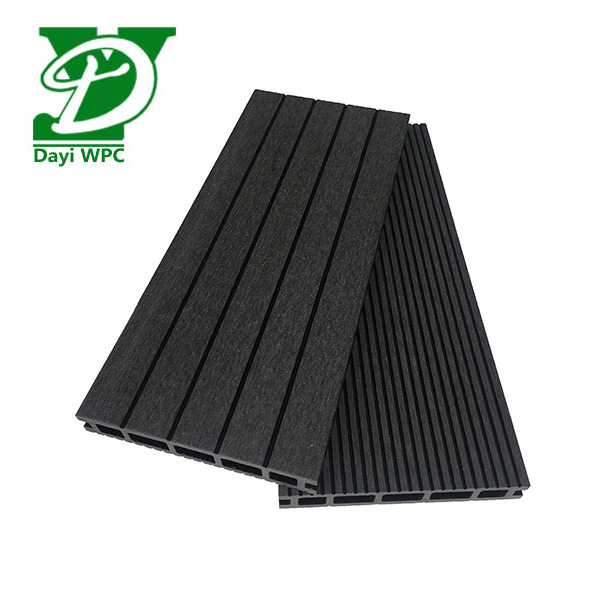 Waterproof Modern Wood Plastic Composite Bevel Decking