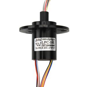 Miniature Through Bore Rotary Slip Ring 18 CKT 2A IP54 Optical Rotary Joint