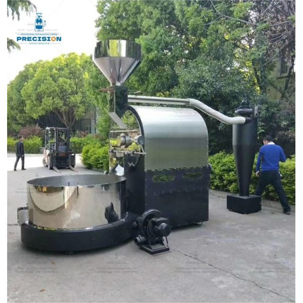 560kg/h Coffee Tech Roaster , Automatic Coffee Machine Roaster
