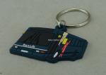 Custom Soft PVC Keychain , Promotional 2D Custom Rubber Keychains
