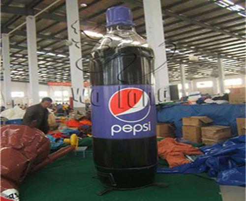 Quality hot good quality inflatable cartoon, inflatable bottle for sale