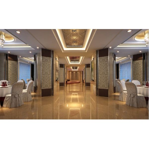 MDF Panel System Operable Sliding Partition Walls Sound Reduction