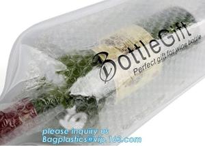 China Eco friendly wine bag,wine bottle protector,Bubble Bags Wrap Packaging Fragile Items Inflatable Wine Bottle Air Pouch Ba on sale