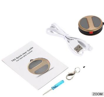 Outdoor Portable GPS Tracker , Collar Alarm Portable GPS Locator Anti - Lost