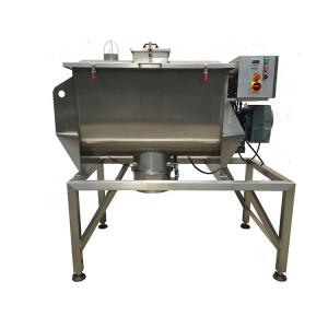 10L/Batch Horizontal Powder Ribbon Mixer Machine Mirror Polishing