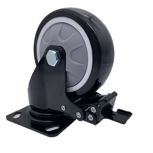 6 Inch Polyurethane Locking Swivel Caster Wheels