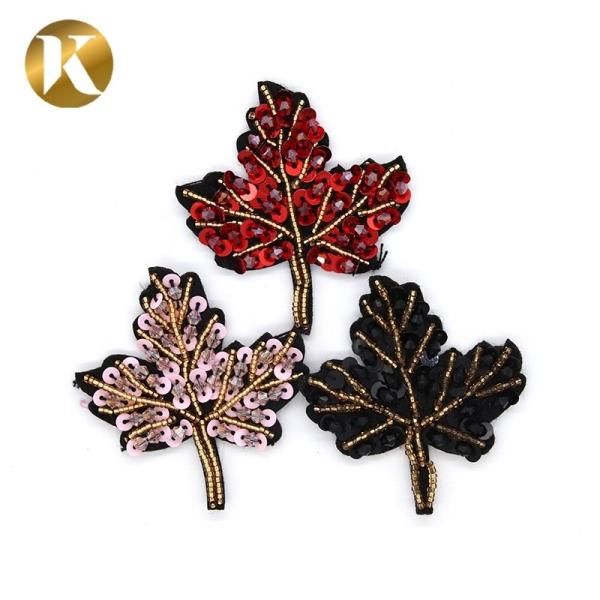 Quality Stylish High Heel Buckle Replacement Leaf Shape Special Cloth Material for sale