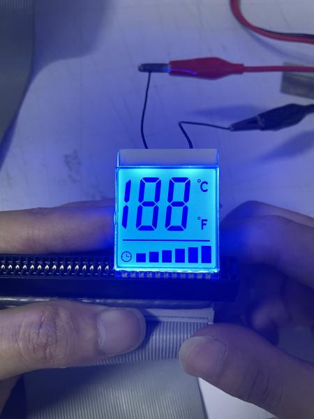 Positive Digit FSTN Screen 6 O Clock Custom Transmissive Lcd Display TN Lcd