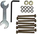 Efficiently Support Your Fixed Bed Frame with Our Headboard Bolts Customizable