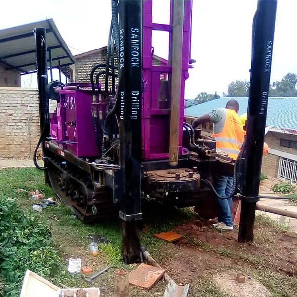 Portable Hydraulic Water Well Drilling Rig Rotary Borehole Water Drilling Machine