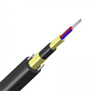 Buy cheap ADSS 8.5mm Fiber Optic Armoured Cable Central Bundle Tube Structure product