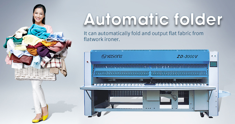Convenient Folding Machine For Table Clothes And Bed Linens Five Folding Time