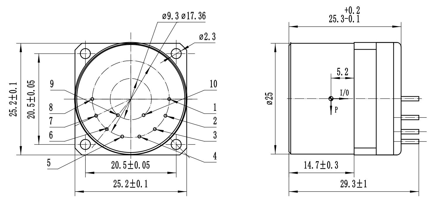 Accelerometer Sensor Professional Acceleration Measurement Unit