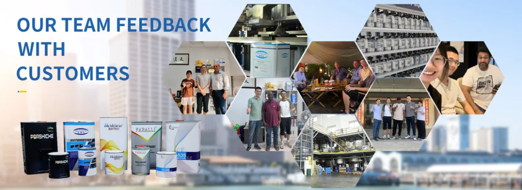 High-Cost-Performance And Multi-Purpose Iron Yellow Car Paint With Durable And Fast-Dry For Automotive Refinishing Car Paint