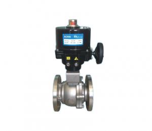 Buy cheap Angular Travel Electric Ball Valve  ,Control Style On Off Or Modulating Motor Actuated Ball Valve product