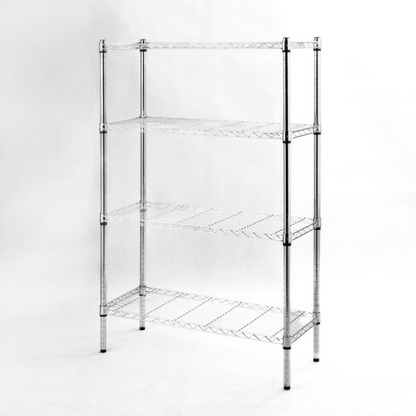 0.9M 500KGS Storage Wire Shelves Heavy Duty Metal Shelving Unit 24 Wide Odm