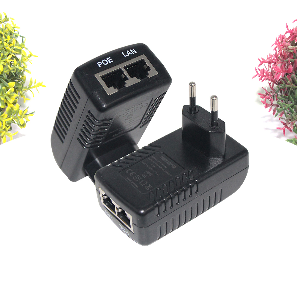 Customizable Desktop POE Power Adapter 12v 24v 36v 48v 0.5a 1a 2a