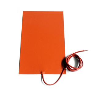 China Silicone 1.5mm 3D Printer Heater 300w 30mm 220v Heated Bed on sale