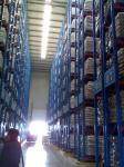 Q235 / 345 Warehouse Storage Drive In Pallet Racking Drive Through Racks For