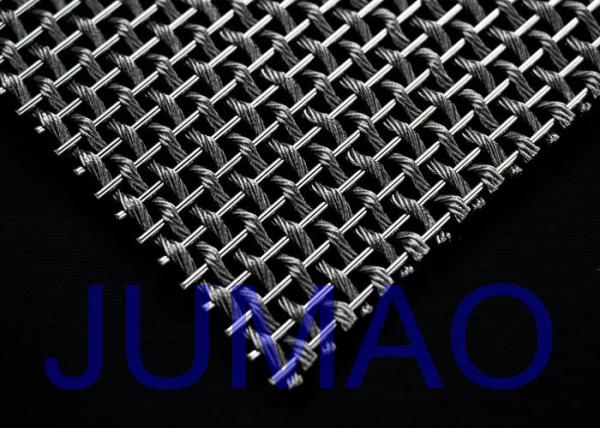 Quality Robust Weave Architectural Woven Mesh , Robust Global Architectural Metals for sale