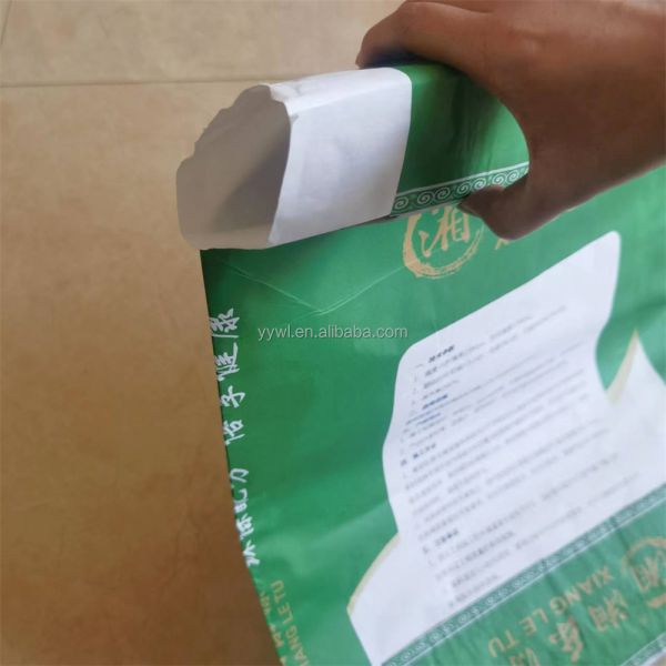 3ply Paper 1ply Film Cement Packaging Bags with External Sonic Seal Valve Custom Order Capacity 20kg/Custom Capacity