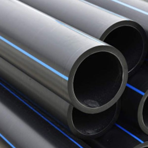 Plastic Black HDPE Water Supply Pipe 500mm 650mm 800mm Polyethylene Sewage