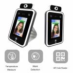 QR Code Scanner Temperature Sensor Security Facial Recognition Camera Wireless