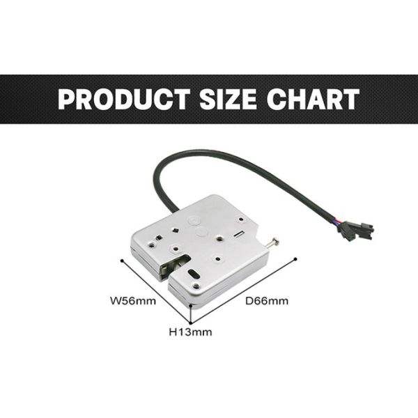 Shockproof 28W 12V Electromagnetic Lock For Express Cabinet