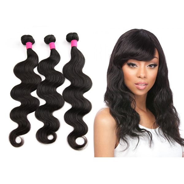 Body Wave Remi Human Bulk Hair Weave 8 Inch , 100 Human Hair Extensions