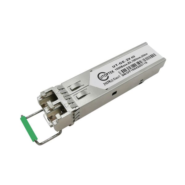 155M SFP SMF Duplex LC 60km 1550nm DDM SFP optical Transceiver for ZTE/Cisco/Huawei/HPE/Aruba/Mikrotik