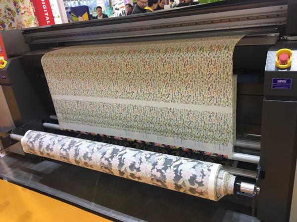 Quality 110V / 220V Automatic Fabric Printing System / Inkjet Fabric Printing Machine for sale