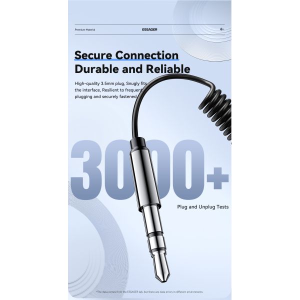 Essager EB01 Series 3.5mm Jack To Bluetooth Receiver Audio Adapter 10m