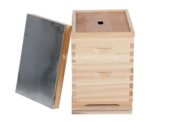 Quality 8 Frames Unassembled Bee Boxes Bee Hive for sale