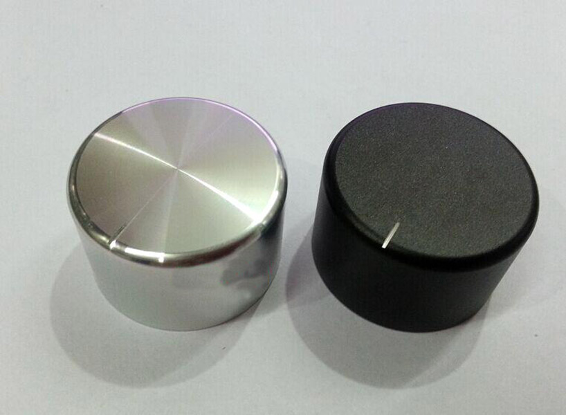 Guitar AMP Volume Knob D15mm H10mm White Set Pointer knobs FR Guitar Amp Effect Pedal Cabinet