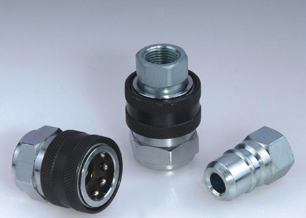 Quality TEMA KEW Type High Flow Hydraulic Quick Couplers , Non - Valve High Flow Quick Coupler for sale