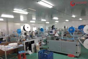 Rustproof Surgical Face Mask Machine Photoelectric Detection Positioning