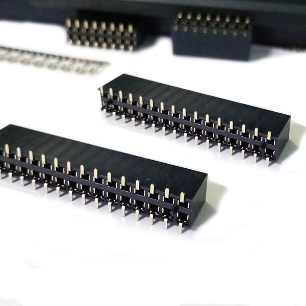 UL94V-0 Dual Row 2mm Pitch Female Header Connector 4-40 Pin