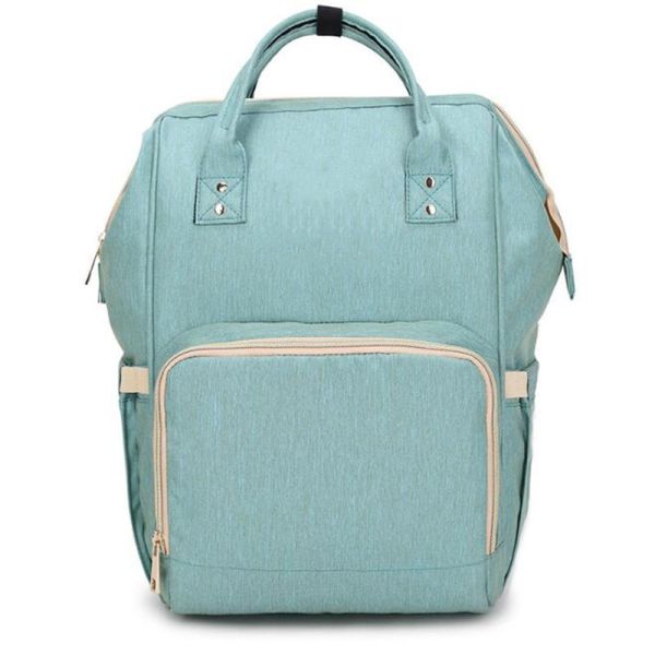 Fashionable Baby Care Nappy Changing Bags , Durable Green Infant Diaper Bag