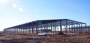 China Durable Pre Engineered Buildings Steel Construction Warehouse Structure Design on sale