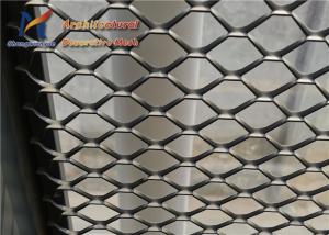 Balustrades Aluminum Expanded Mesh Screen 1.5mm Diamond Pattern