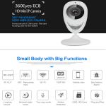 EC8 HD 720P Mini Wifi IP Camera Wireless P2P Baby Monitor Network Remote CCTV