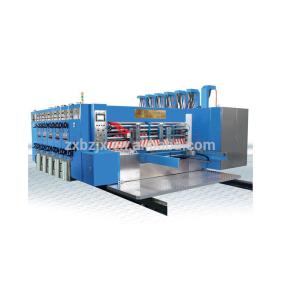 China Box Carton High Speed Flexo Printing Slotting Die Cutting Machine on sale