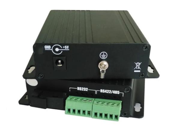 Quality RS232 / RS422 / RS485 Serial To Fiber Media Converter Industrial for sale