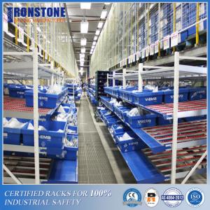Buy cheap Heavy Duty Pallet Racking Carton Flow System For Box Crates Overturn Storage product