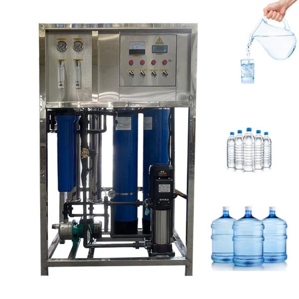 Quality 0.5 Tons Reverse Osmosis Water Treatment Equipment With Pretreatment System for sale