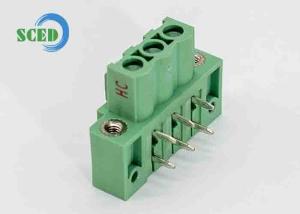 Buy cheap Plug-in Terminal Block Plug Female Sockets 5.08mm 2-20P 300V 18A Copper Terminal product