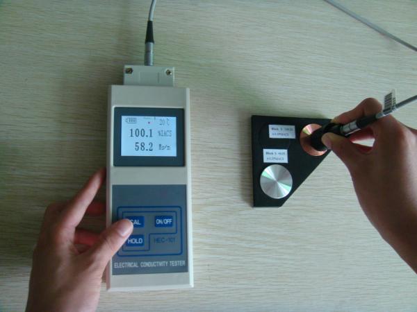 Quality Digital Portable Eddy Current Electrical Conductivity Meter, Eddy Current Meter REC-101 for sale