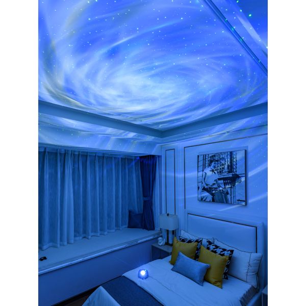 Whirlwind Starry Sky Projection Night Light No Light Control 50000 Hours Working Time